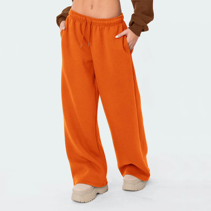 Damer vidt skårne Sweatpants Skjora
