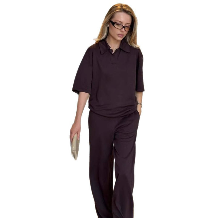 Women's Casual Loose-Fit Blouse with Elegant Collar