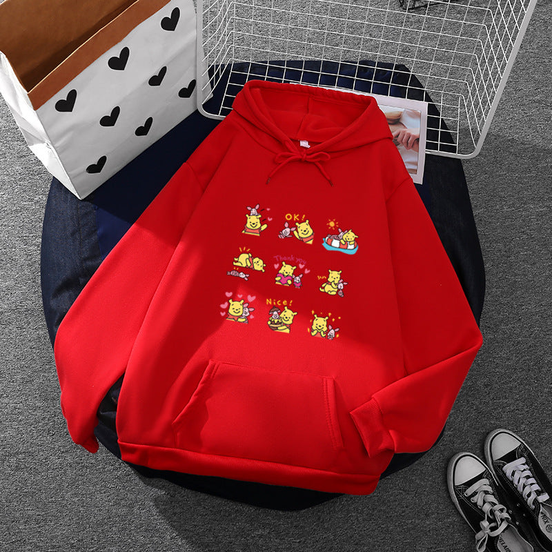 Dame hettegenser med unikt Pikachu motiv Skjora