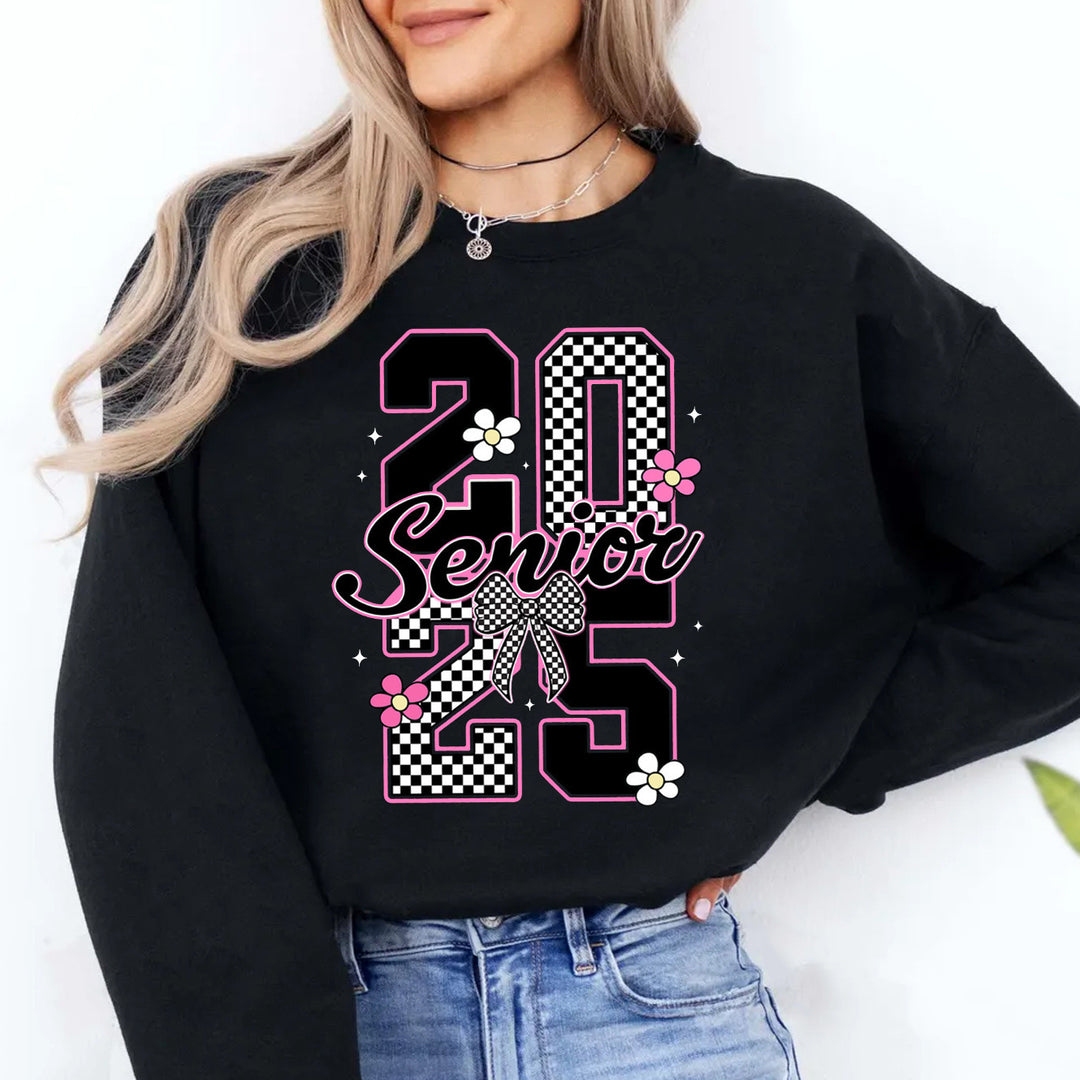 Dame sweatshirt med inspirerende design for avslutningsår Skjora