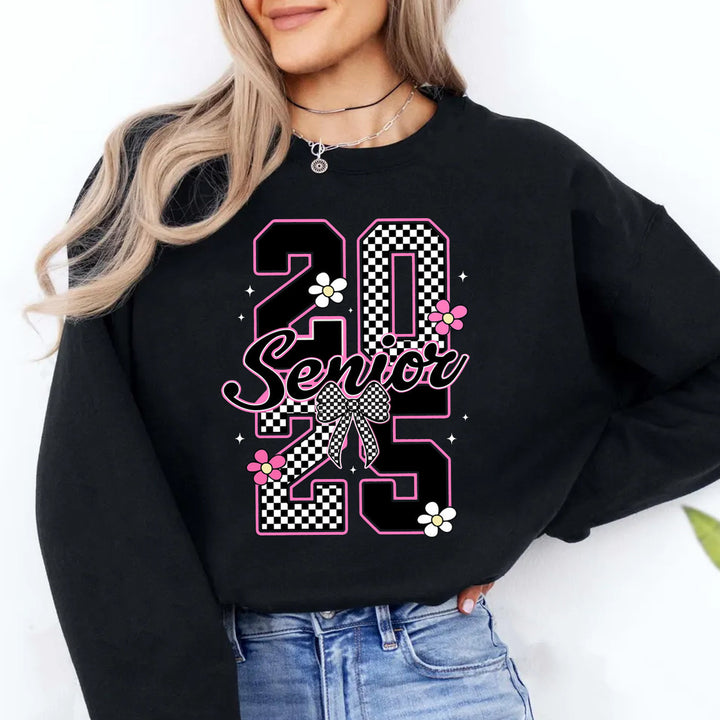 Dame sweatshirt med inspirerende design for avslutningsår Skjora