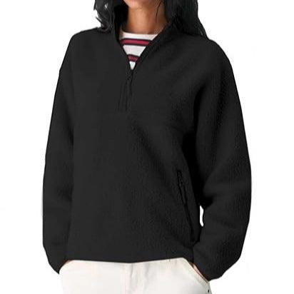 Kvinne Fleece Genser Skjora