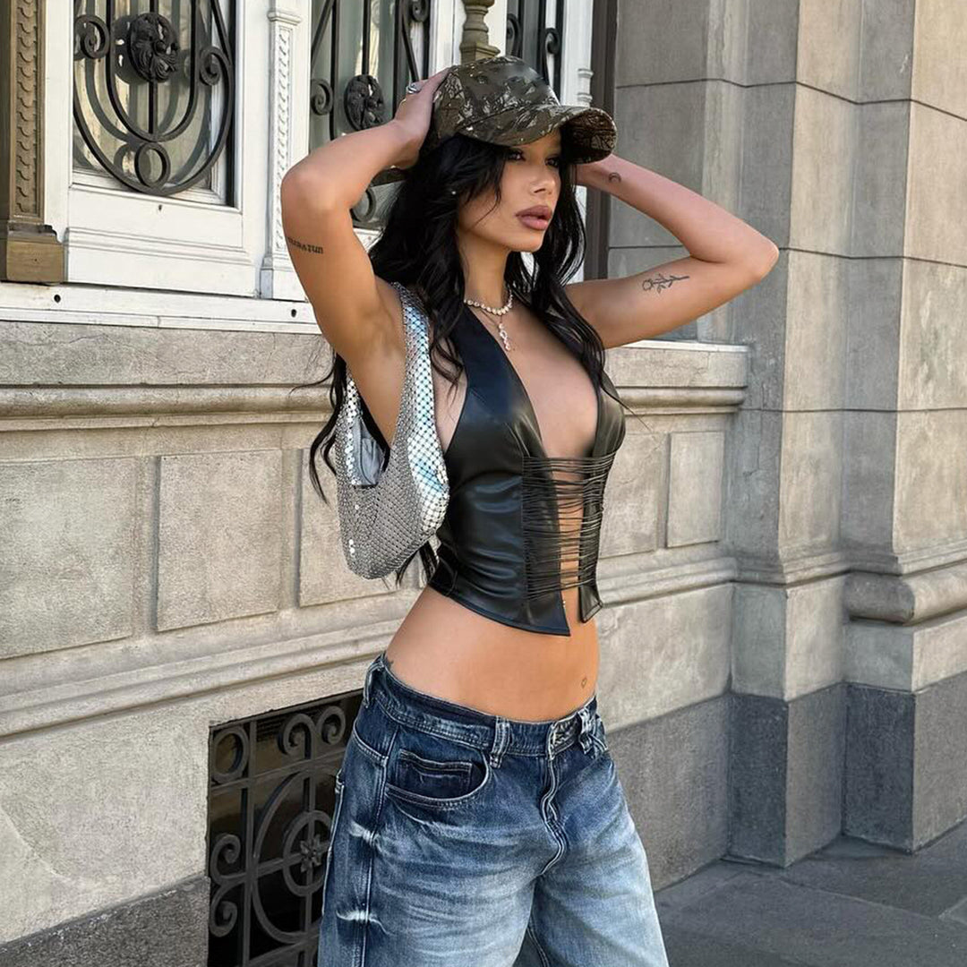 Women's Glamorous Crop Top Shirt