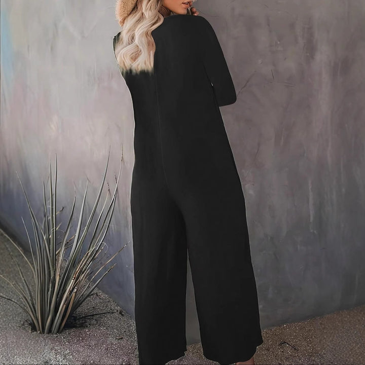 Damevidt jumpsuit med praktiske lommer og moderne snitt Skjora
