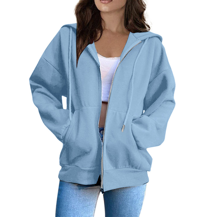 Dame hettejakke med koselig oversized snitt Skjora