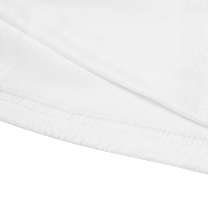 Dame Crop-Top med kreativ cocktailmotiv og festlig trykk Skjora