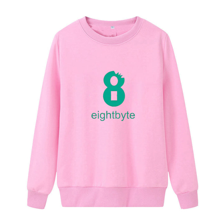 Damer koselig sweatshirt med moderne trykk Skjora