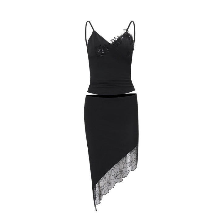 Dame elegant spiss bodysuit med raffinerte detaljer og justerbare stropper Skjora