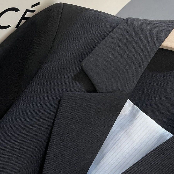 Dame elegant og skreddersydd blazer med slanke reverser Skjora