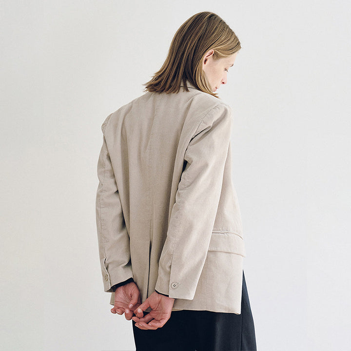 Damer Elegant Vintage-jakke Skjora