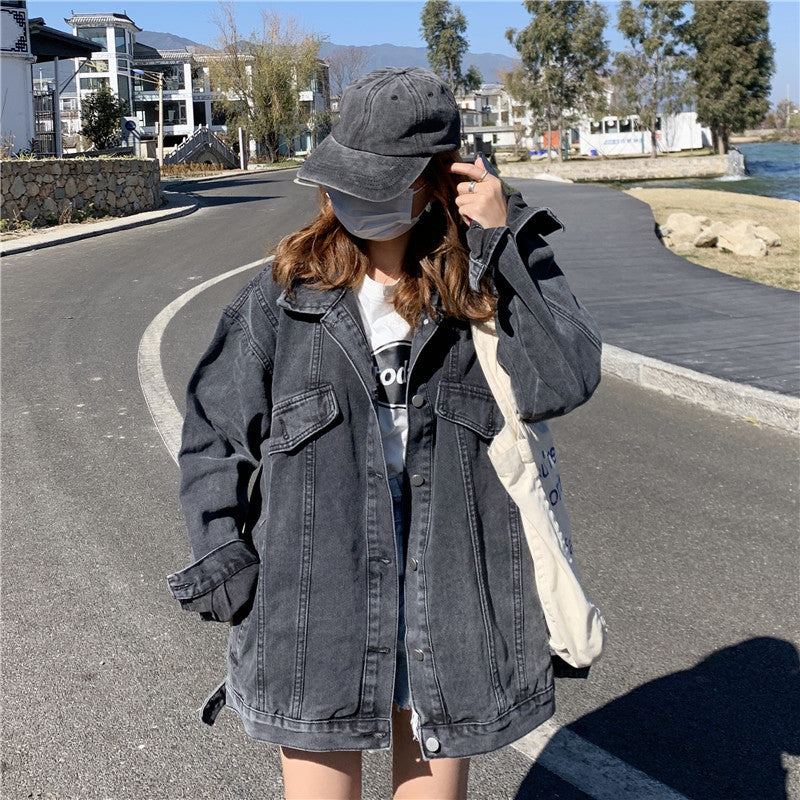 Women's Oversized Denim Jacket Skjora