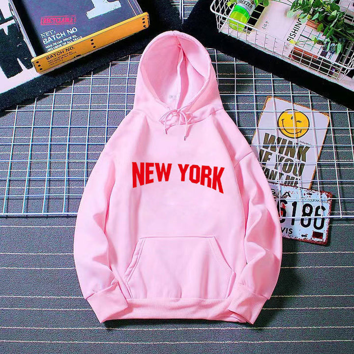 Dame hettegenser med stilfullt New York-design Skjora