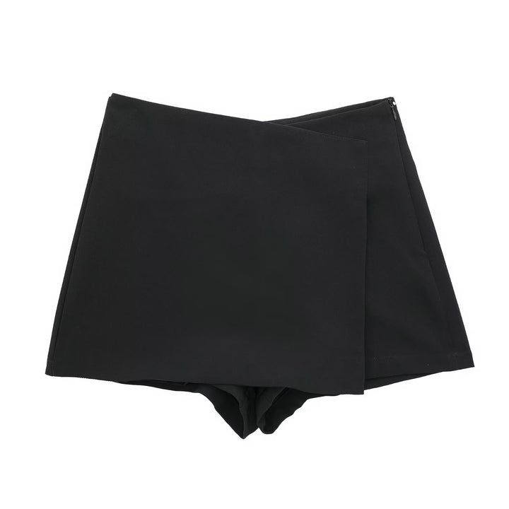 Dame sportliche shorts med elegant lagdelt design Skjora