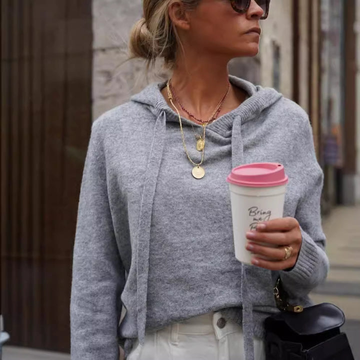 Dame casual hettegenser med en trendy passform og praktiske lommer Skjora