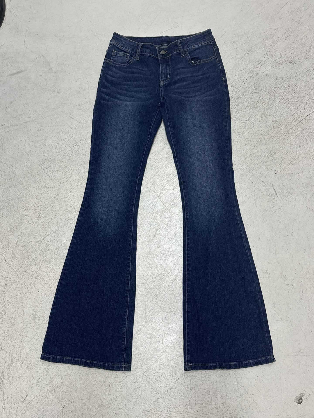 Dame Schlagjeans med høy midje og elegant vask Skjora