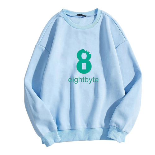 Damer koselig sweatshirt med moderne trykk Skjora