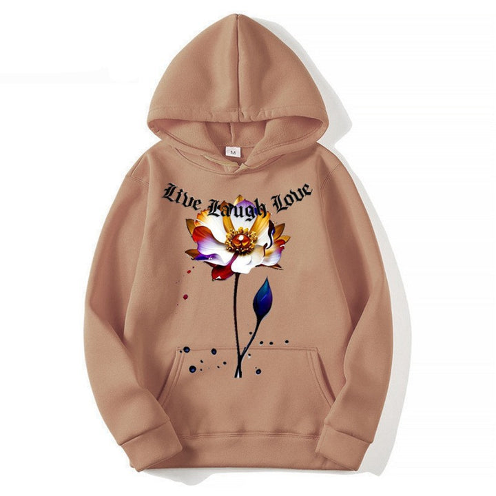 Kvinnegenser med blomsterkunsttrykk Skjora
