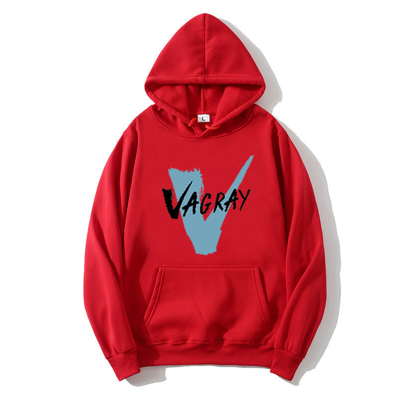 Dame hettegensere med moderne logo-print Skjora