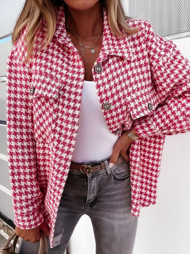 Dame arbeidsjakke med to brystlommer og strukturert design Skjora