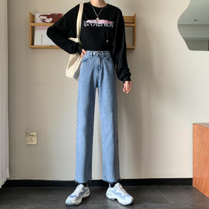 Kvinner Komfortable og Stilige Jeans Skjora