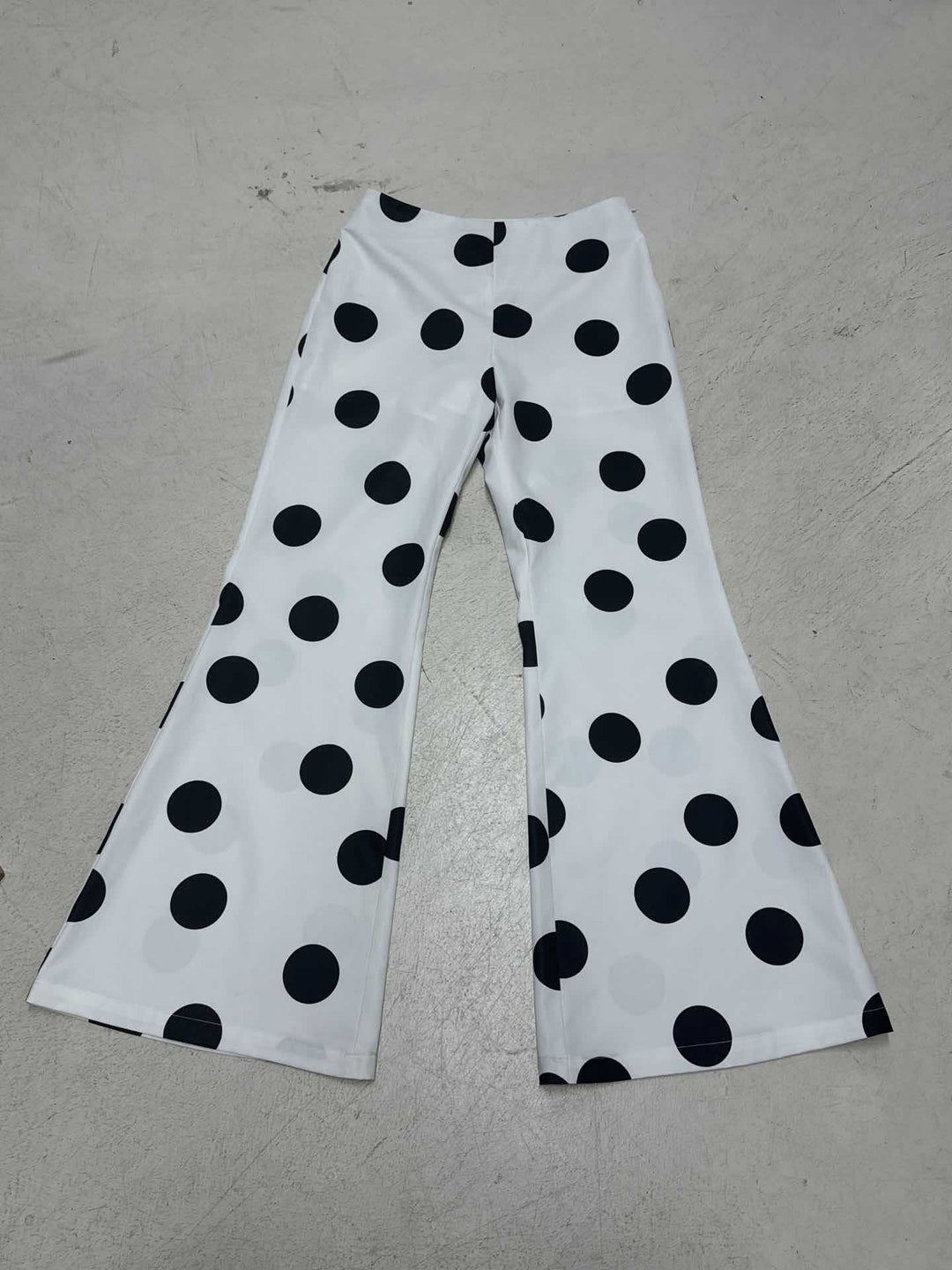 Dame Fashion Baggy Bukser med stilfullt prikkete design Skjora