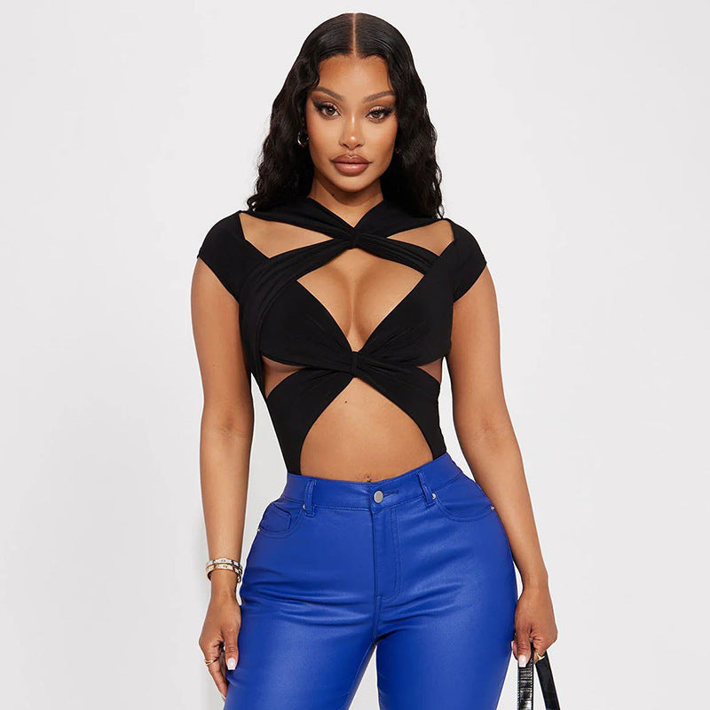 Dame Cut-Out Body med kreativt emballasjedesign Skjora