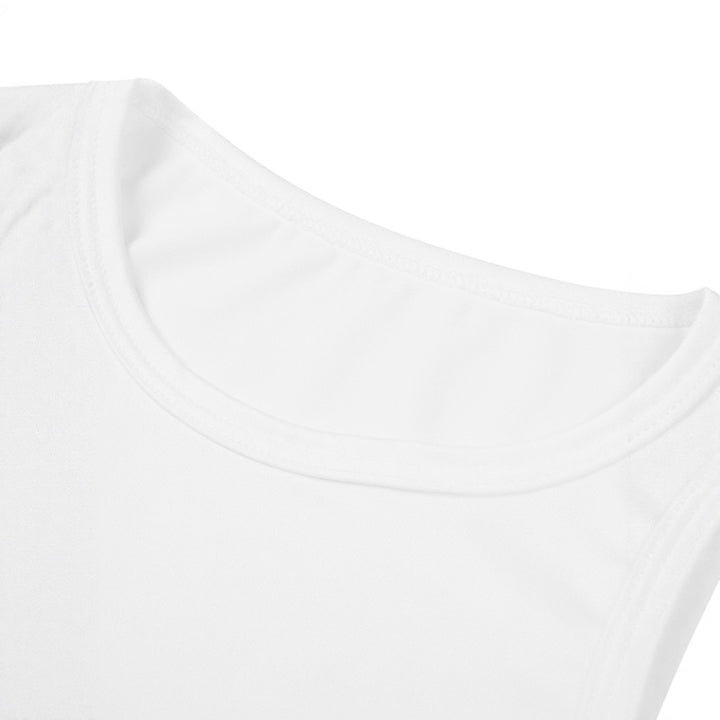 Dame Crop-T-Shirt med kreativ tekst og sløyfedetalj Skjora