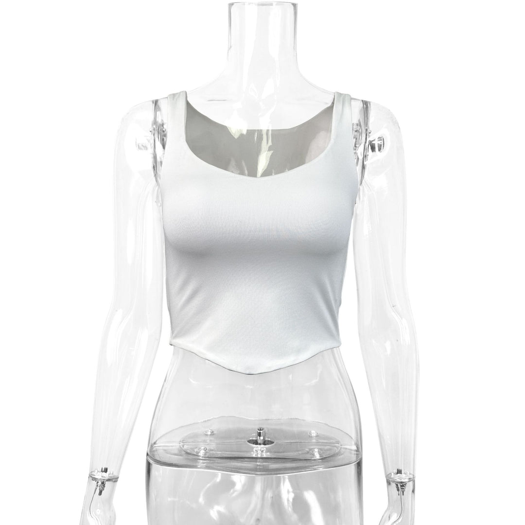 Dame Crop-Top med moderne snitt og komfort Skjora