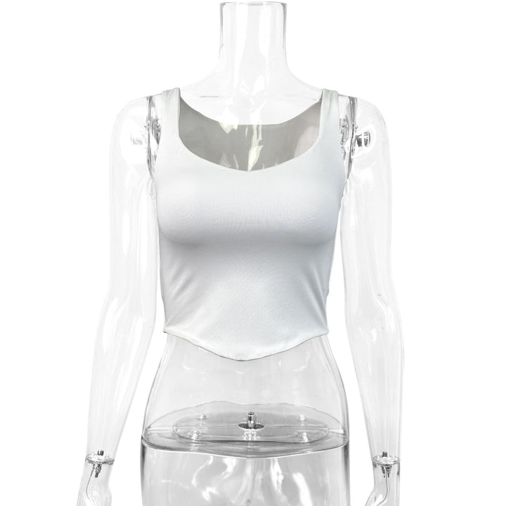 Dame Crop-Top med moderne snitt og komfort Skjora