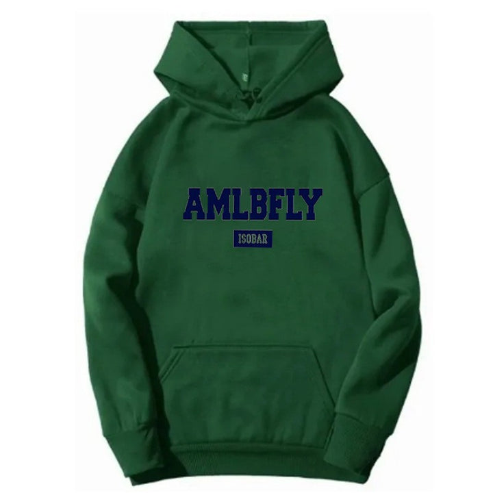 Damer Hoodie med moderne bokstavering Skjora