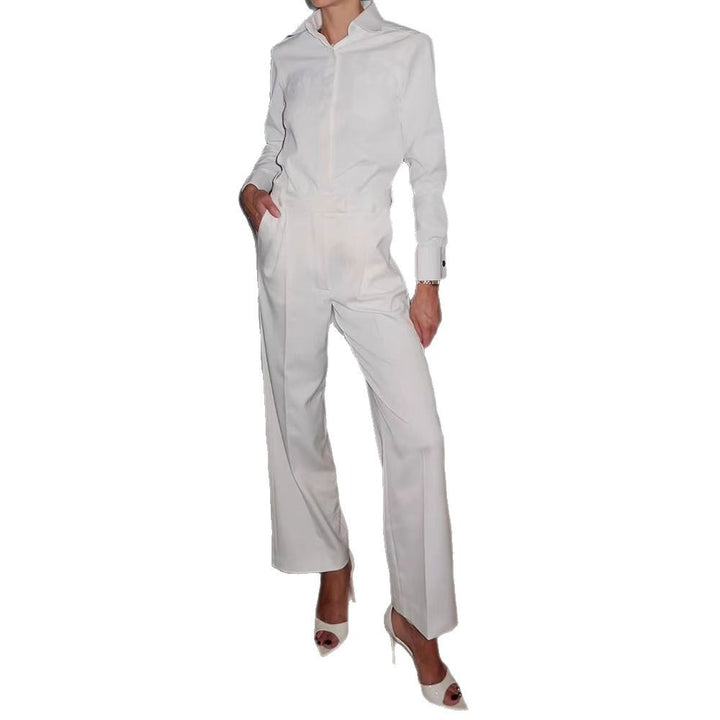 Dame Elegant Blusejakke med Cut-Out-design Skjora
