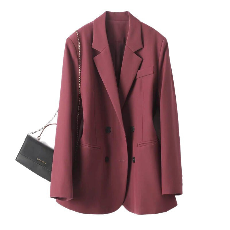 Damer Elegant Oversized Blazer Skjora