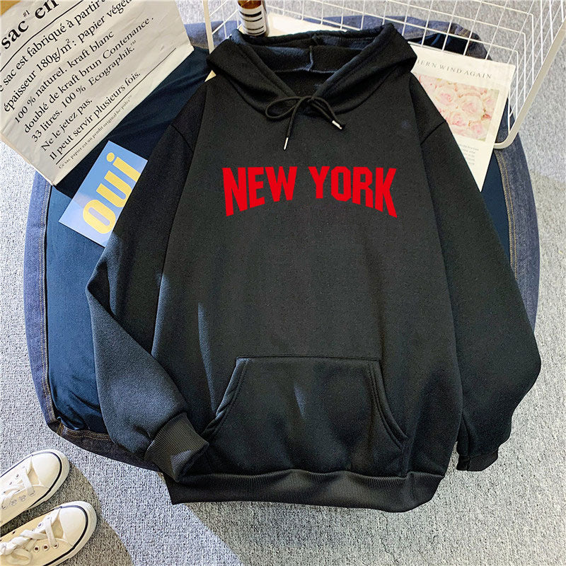 Dame hettegenser med stilfullt New York-design Skjora