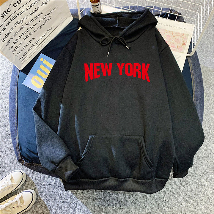 Dame hettegenser med stilfullt New York-design Skjora