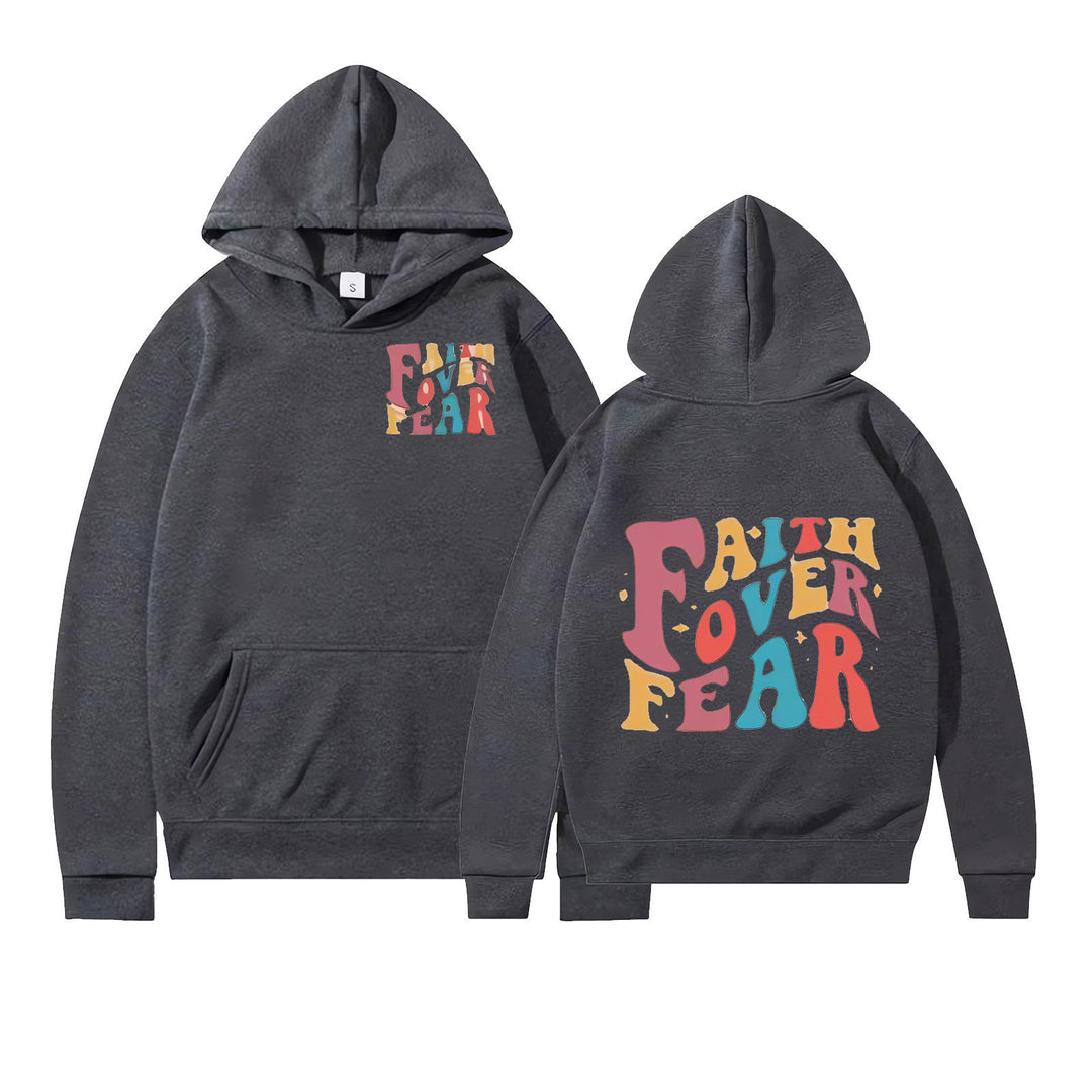 Dame hoodie med unikt grafisk display Skjora