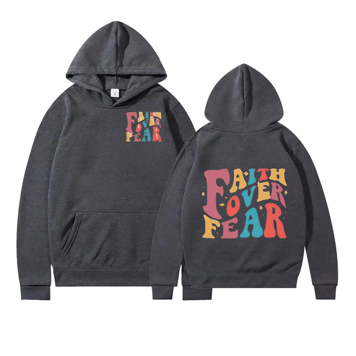 Dame hoodie med unikt grafisk display Skjora