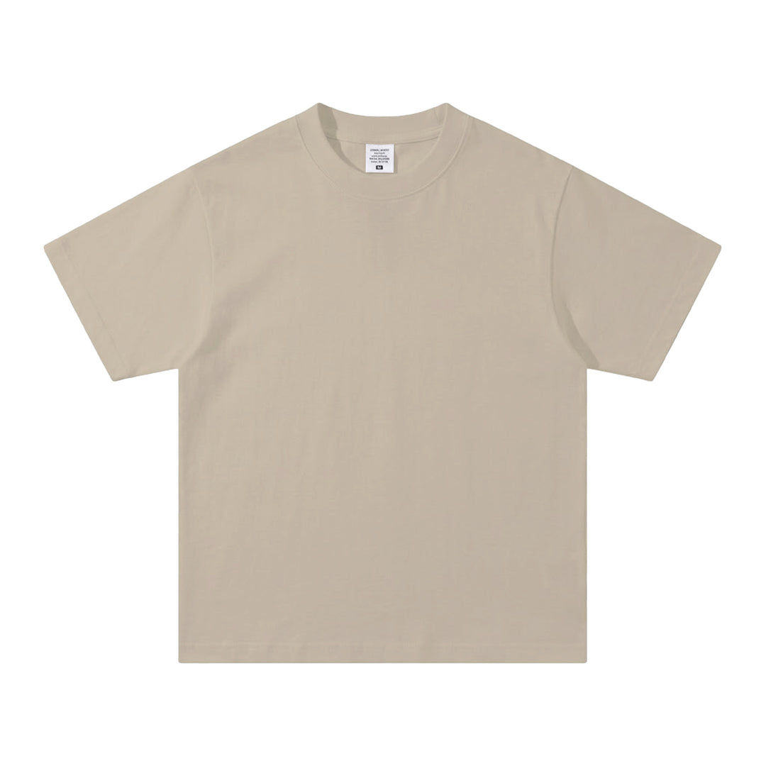 Damen Oversized T-Shirt aus hochwertiger Baumwolle mit praktischem Rundhalsausschnitt Skjora
