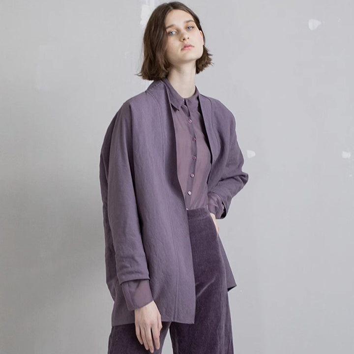 Damer elegante og transparente bluse Skjora