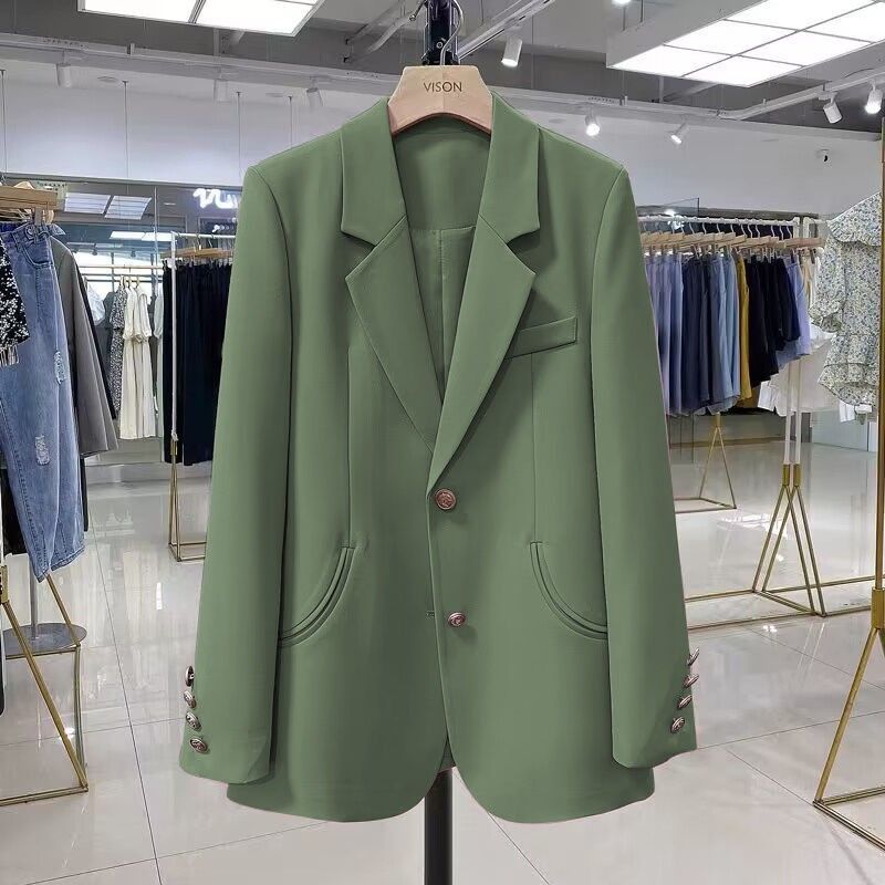 Dame Designer Blazer med elegant snitt Skjora