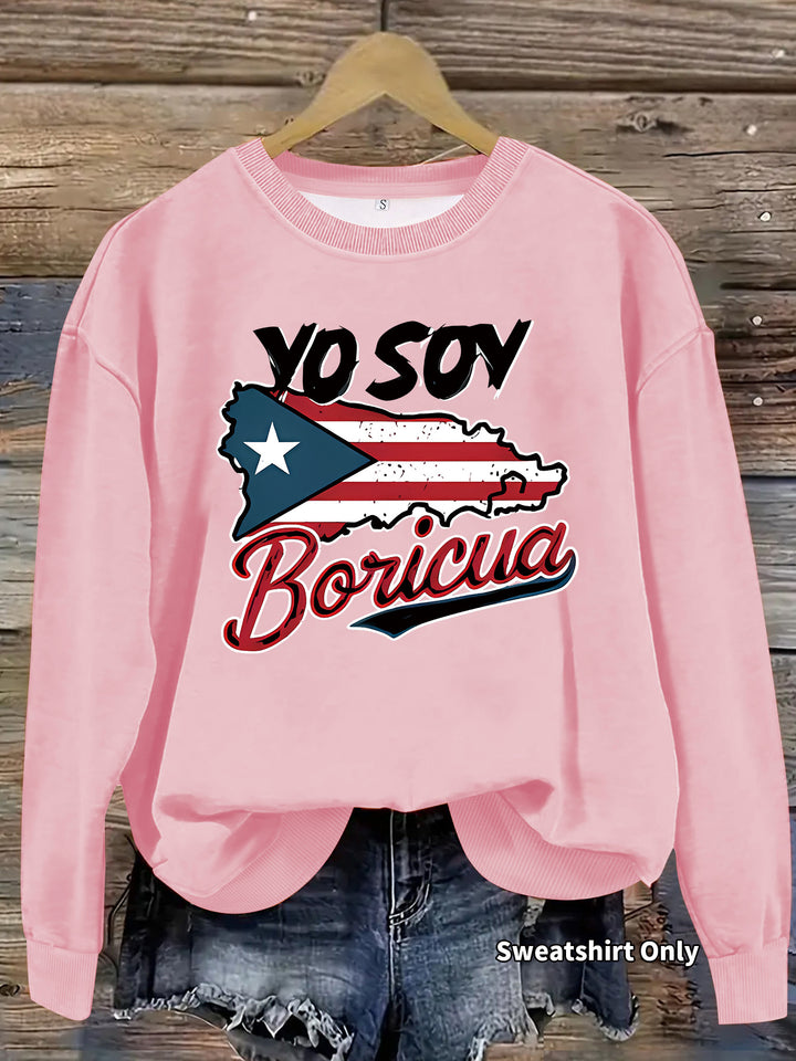 Damegenser med kreativ Puerto Rico-design og avslappet snitt Skjora