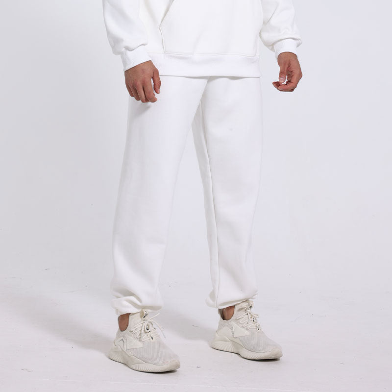 Men's sporty casual pants with elastic waist and practical side pockets Skjora