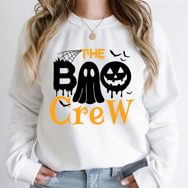 Damegenser med Halloween-tema og kreativt grafisk trykk Skjora