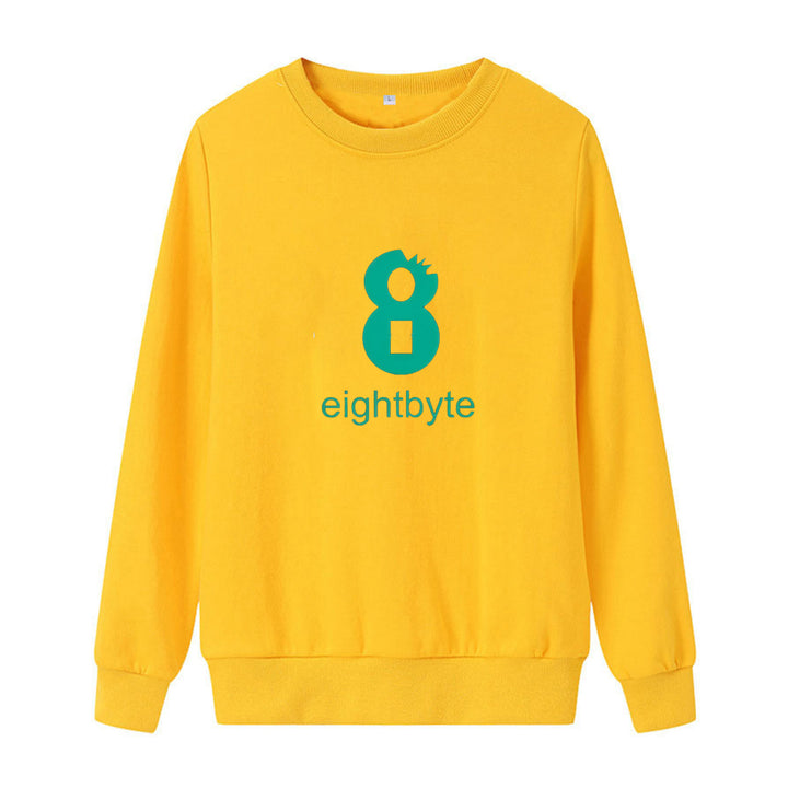 Damer koselig sweatshirt med moderne trykk Skjora