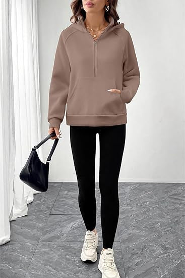 Sport hoodie for women with drawstring Skjora