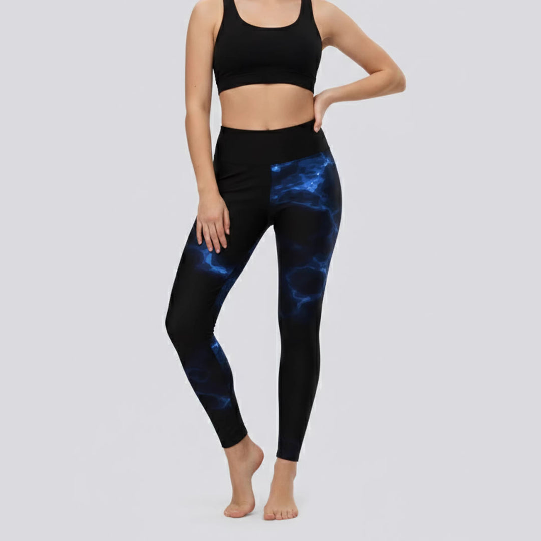 Damen Sportlegging mit stilvollem grafischen Design Skjora