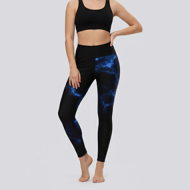 Damen Sportlegging mit stilvollem grafischen Design Skjora