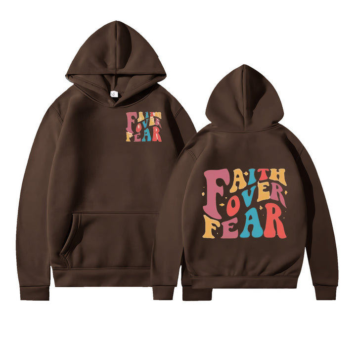 Dame hoodie med unikt grafisk display Skjora