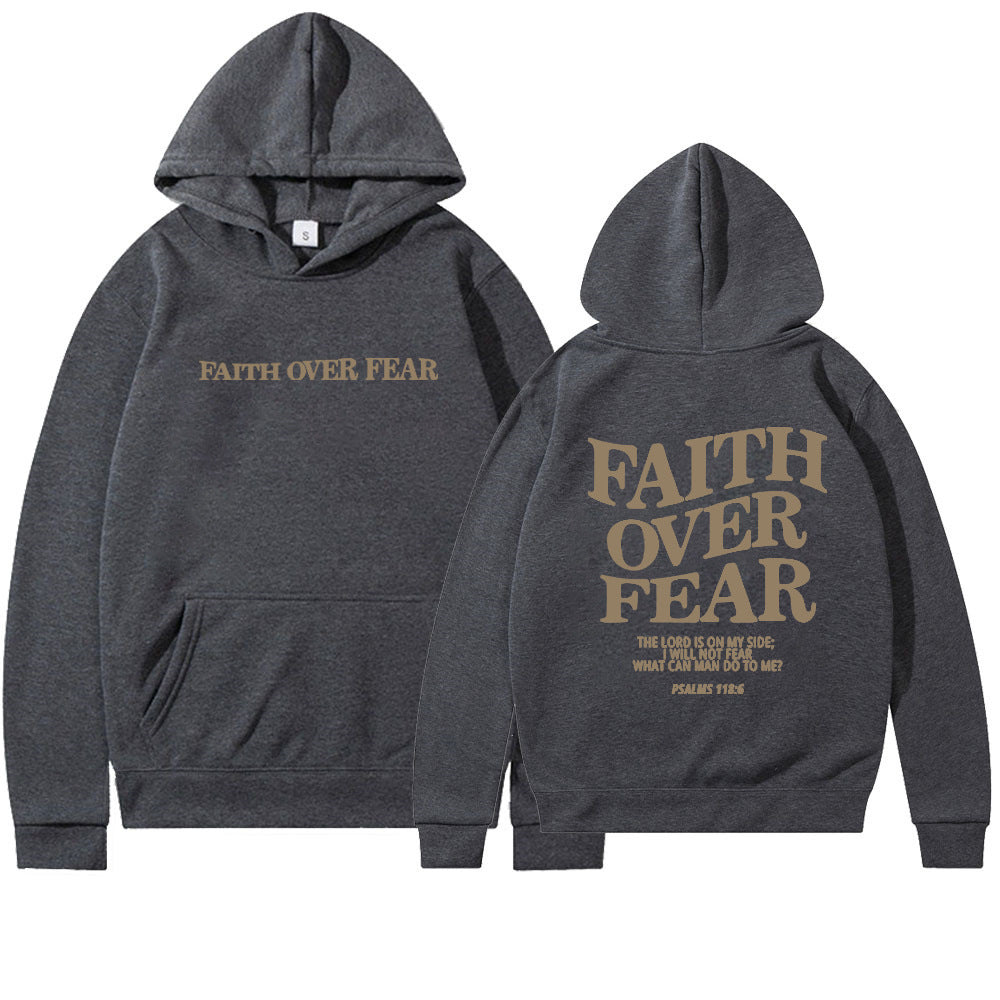 Dame hoodie med inspirerende tekst og høykvalitets håndverk Skjora