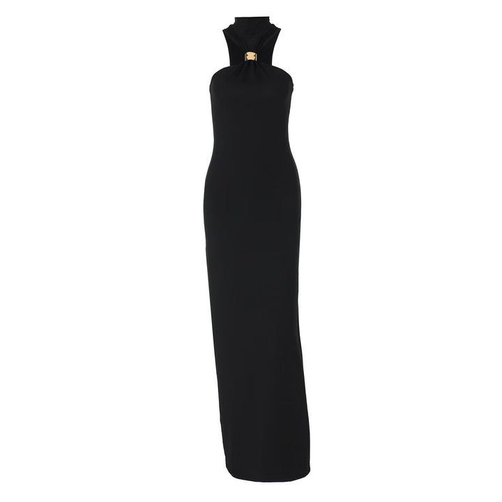 Dame Elegant off-shoulder kveldskjole med motedetalj Skjora