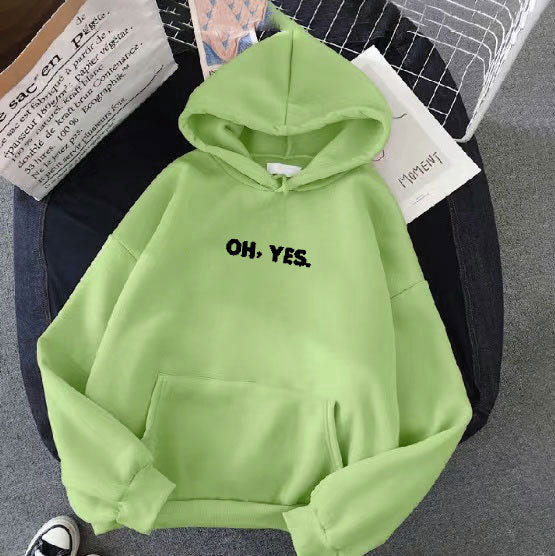 Kvinne Cozy Hoodie med Casual Print Skjora